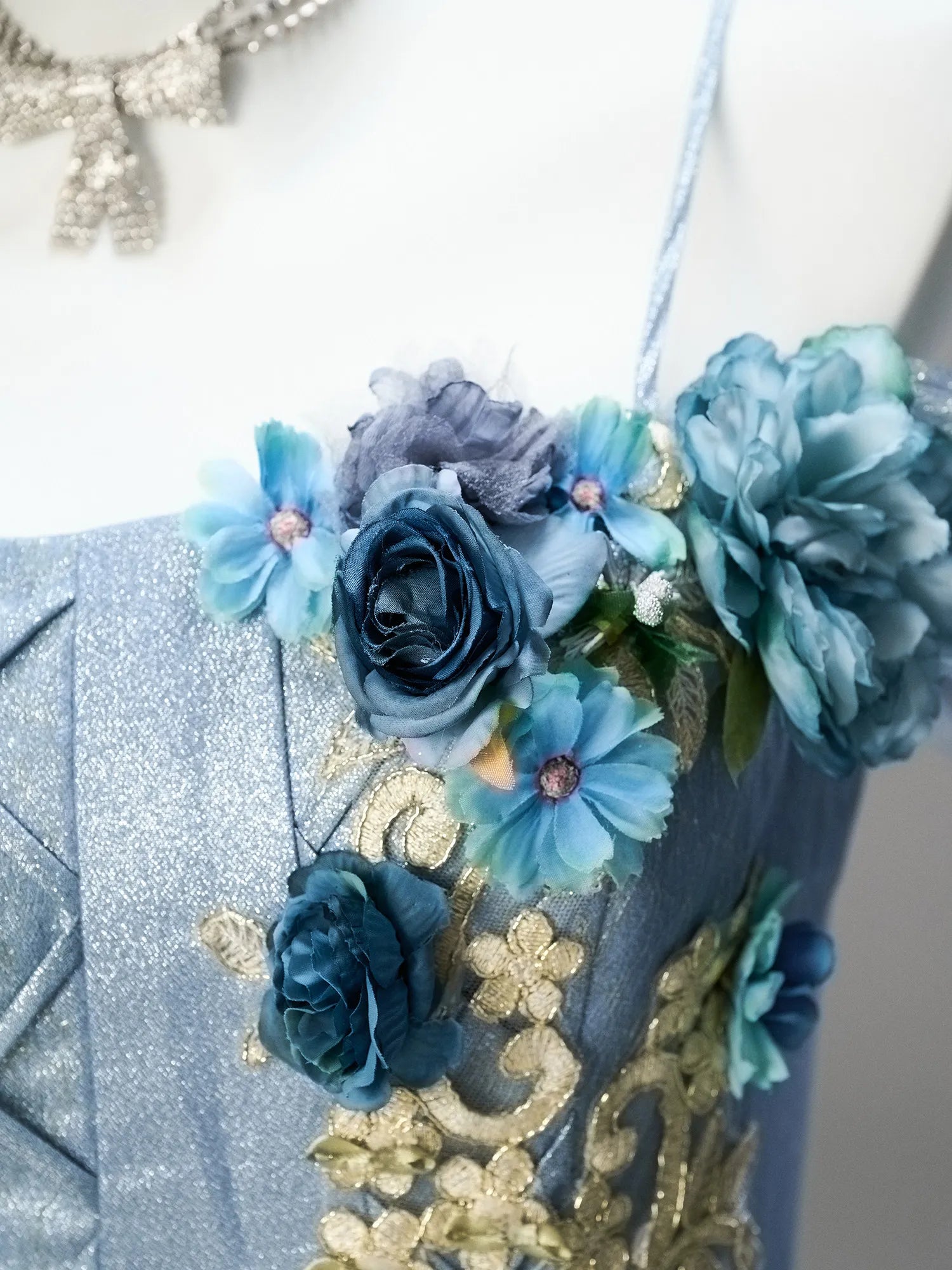 Cross Queen | "Under the Sea" 25-Layer Big Hem Art Exam Vocal Birthday 18th Coming-of-Age Princess Gown