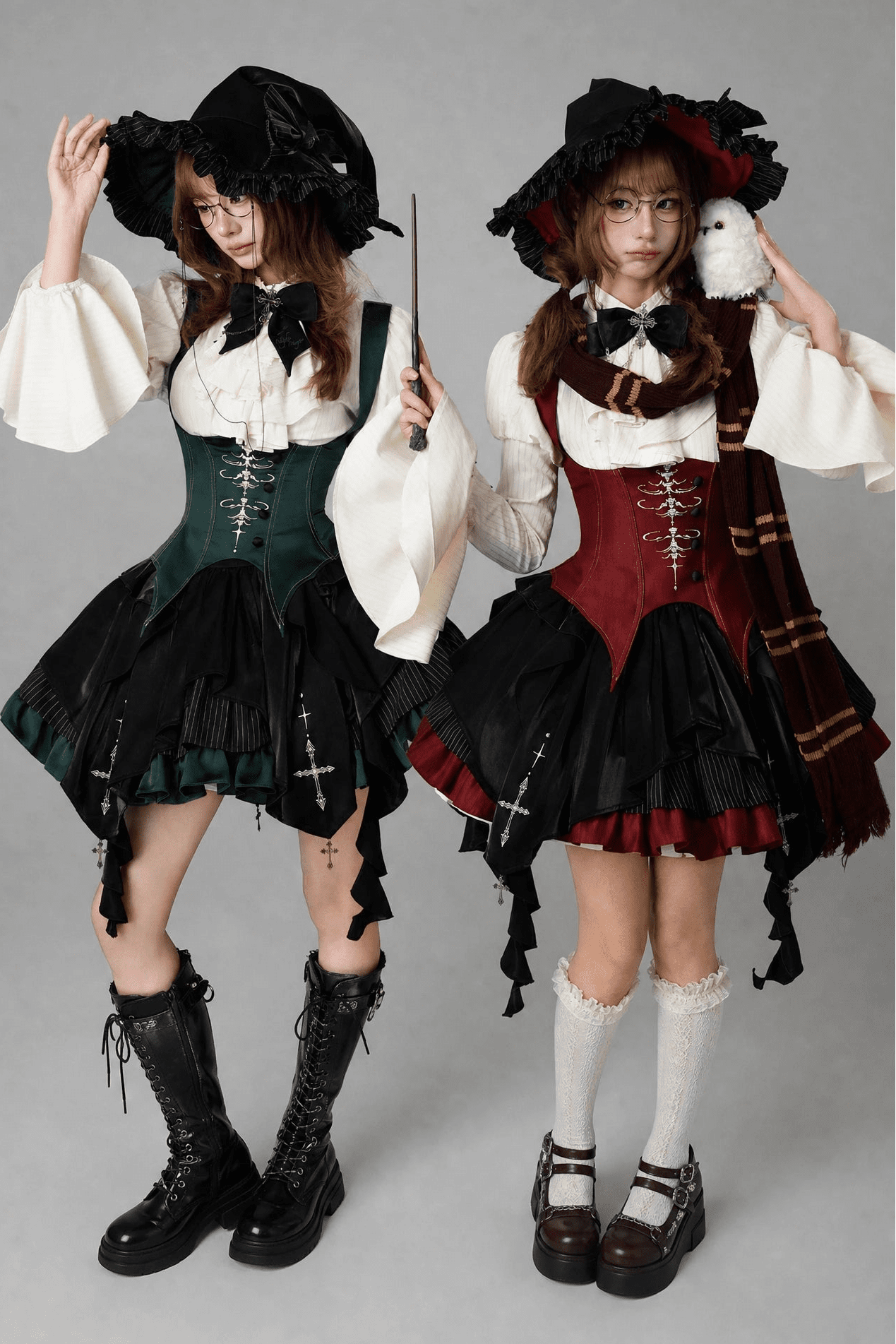 Upside-Down Curse Gothic Lolita Dress Set - LolitaEra