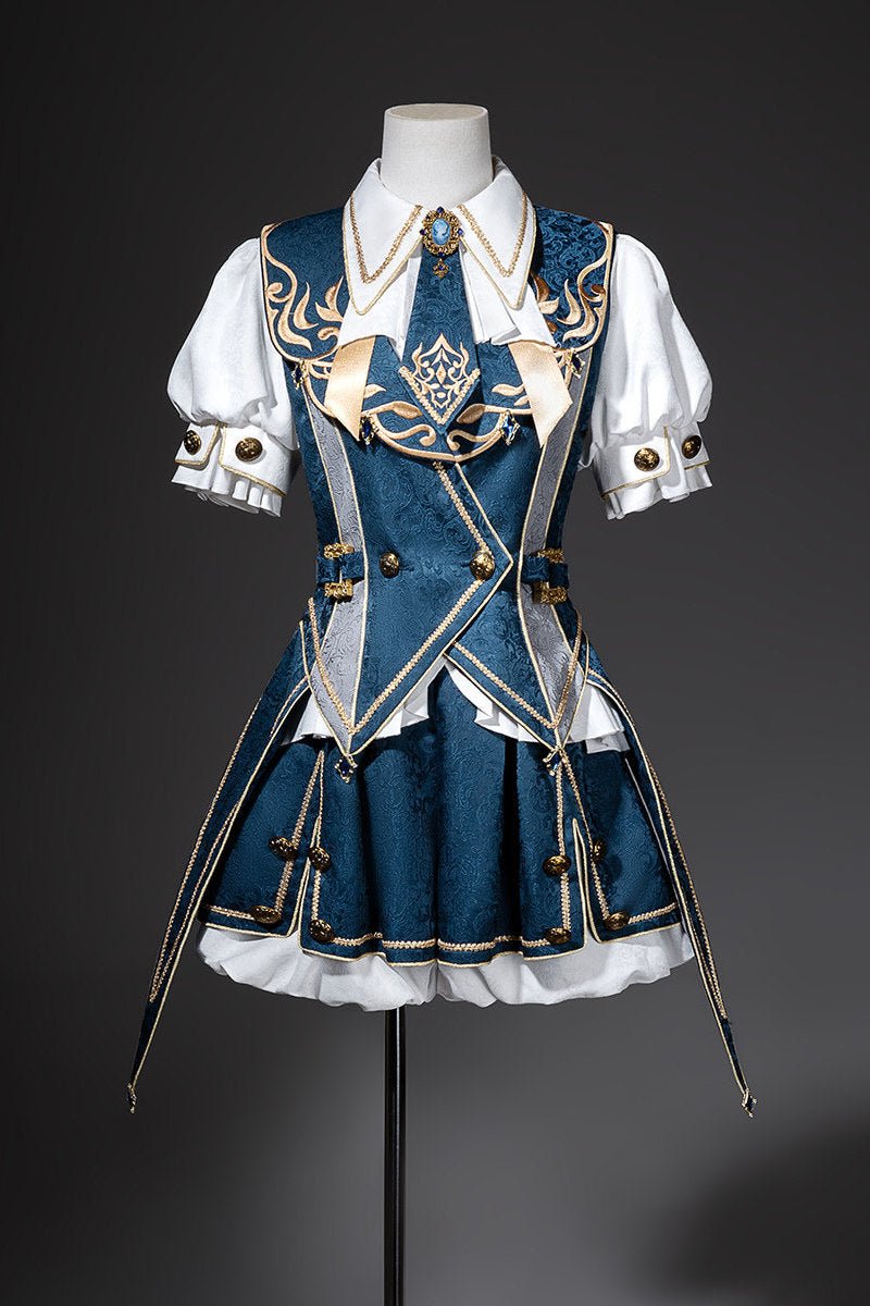 Wanderer's Kit Futuristic Battle Punk Set 1327 - LolitaEraShirtSWanderer's Kit Futuristic Battle Punk Set 1327