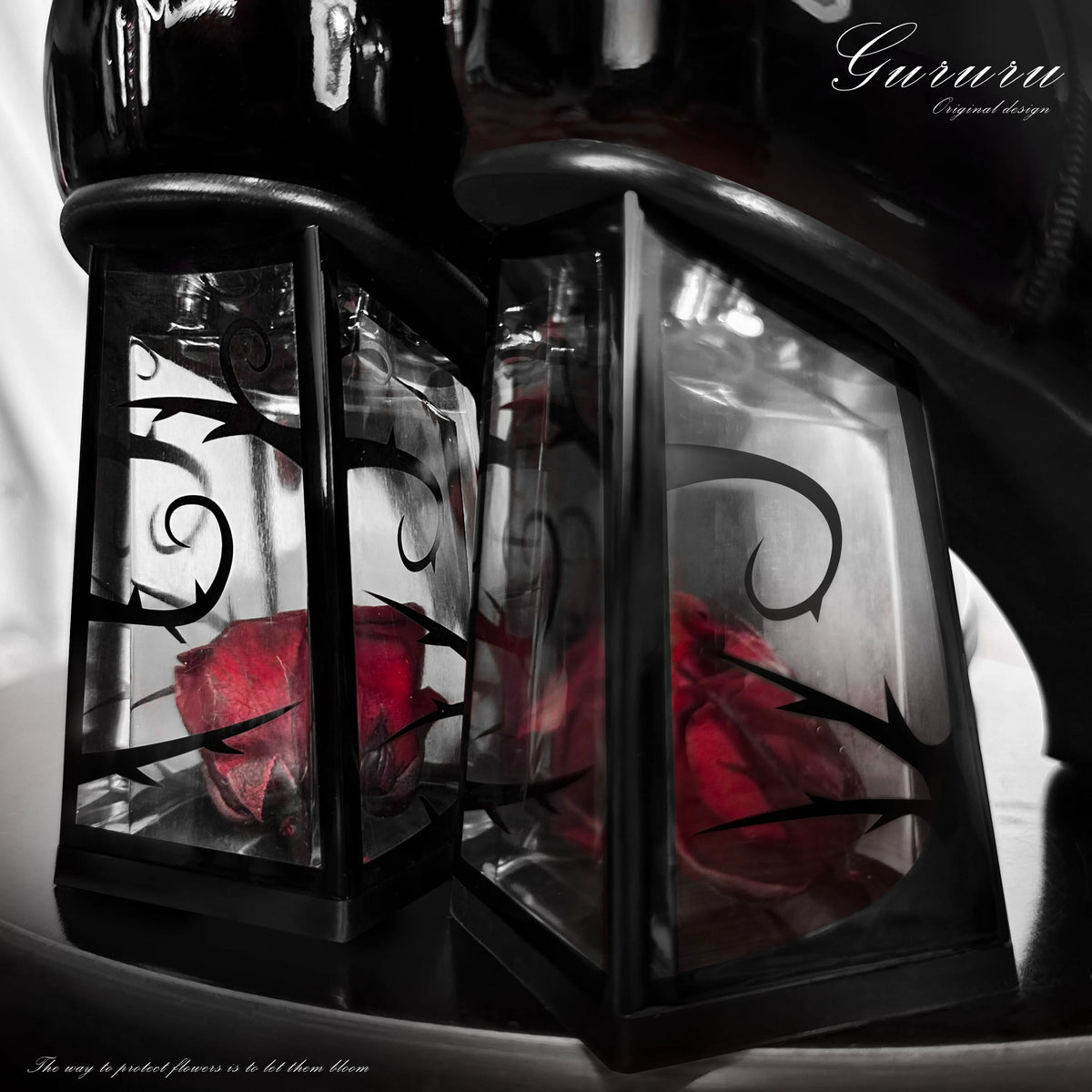 Ward Box Rose Gururu Original Y2K Asian Culture Cool Spicy Rose Heel