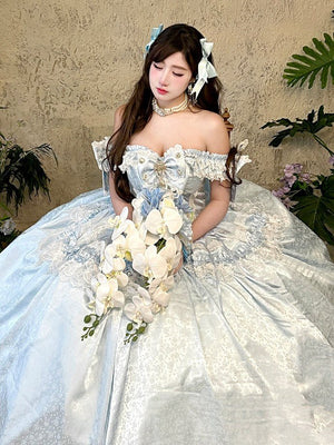 White Moonlight Lover Formal Dress - LolitaEraWhiteSWhite Moonlight Lover Formal Dress