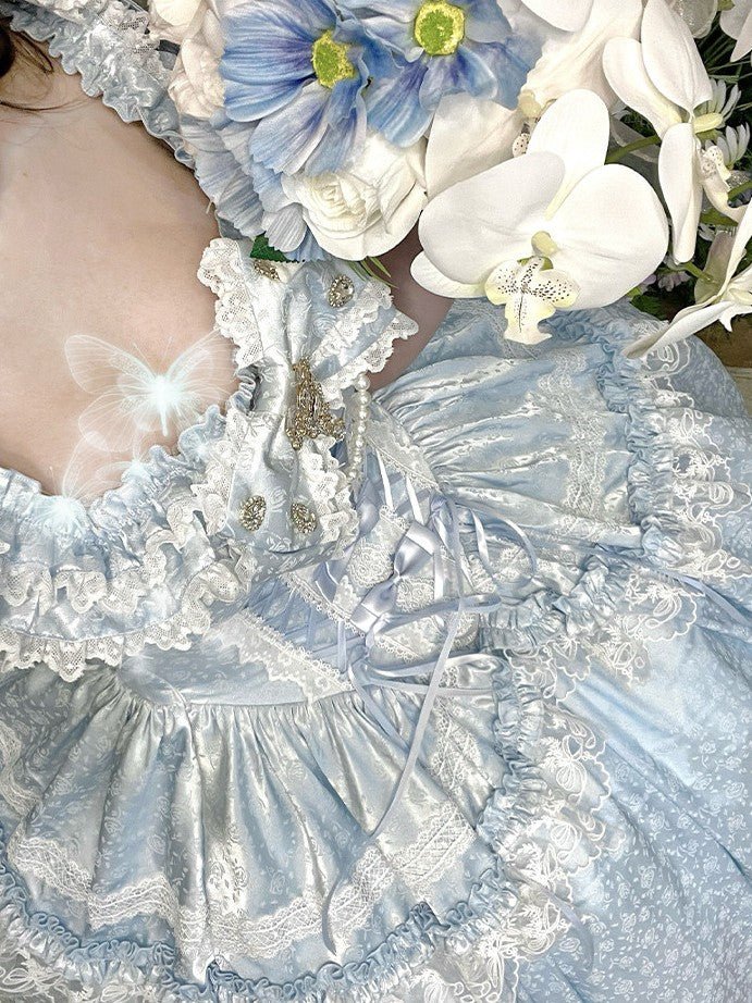 White Moonlight Lover Formal Dress - LolitaEraWhiteSWhite Moonlight Lover Formal Dress