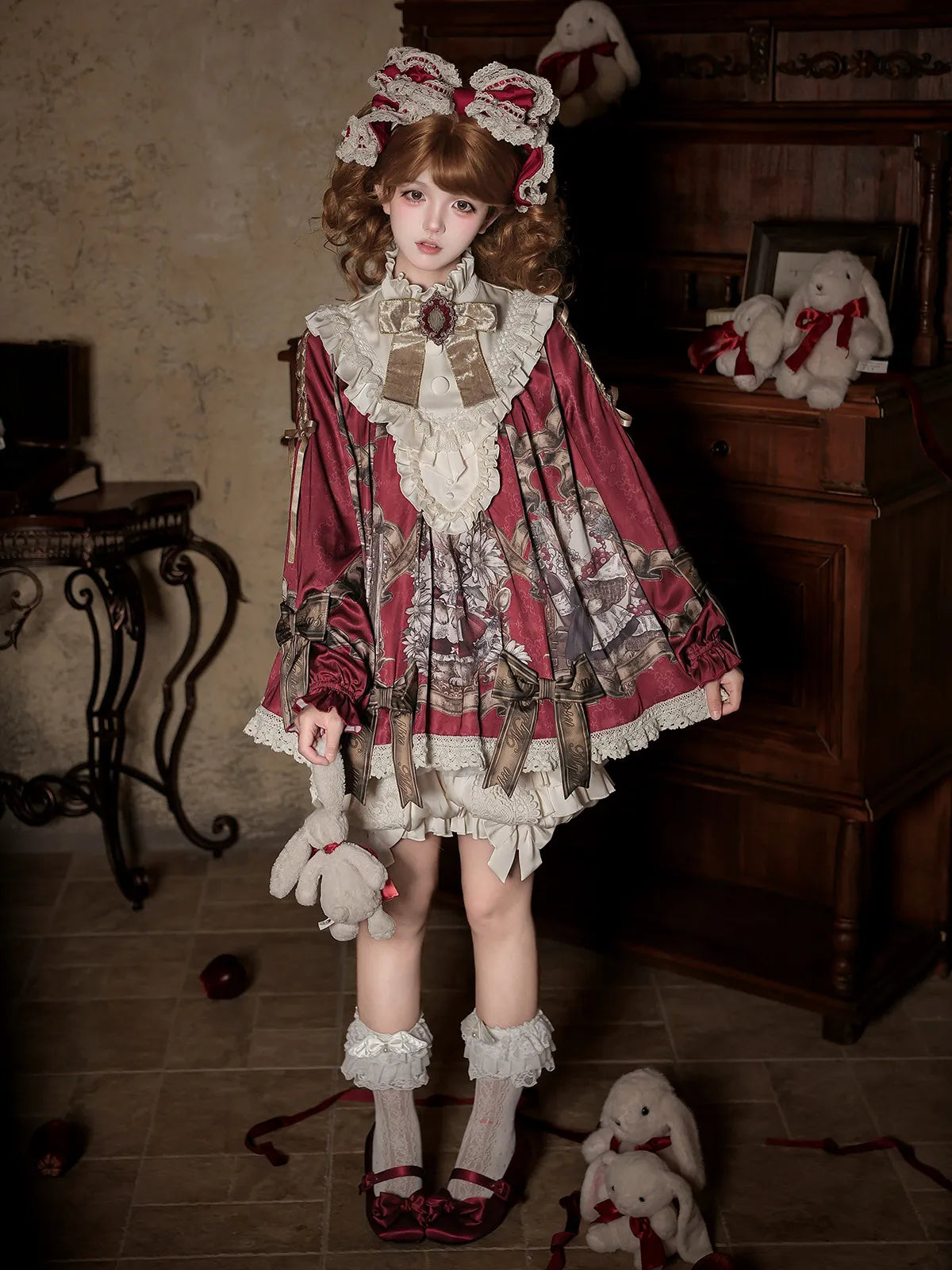 Women's Classical Doll-Style Lolita Set