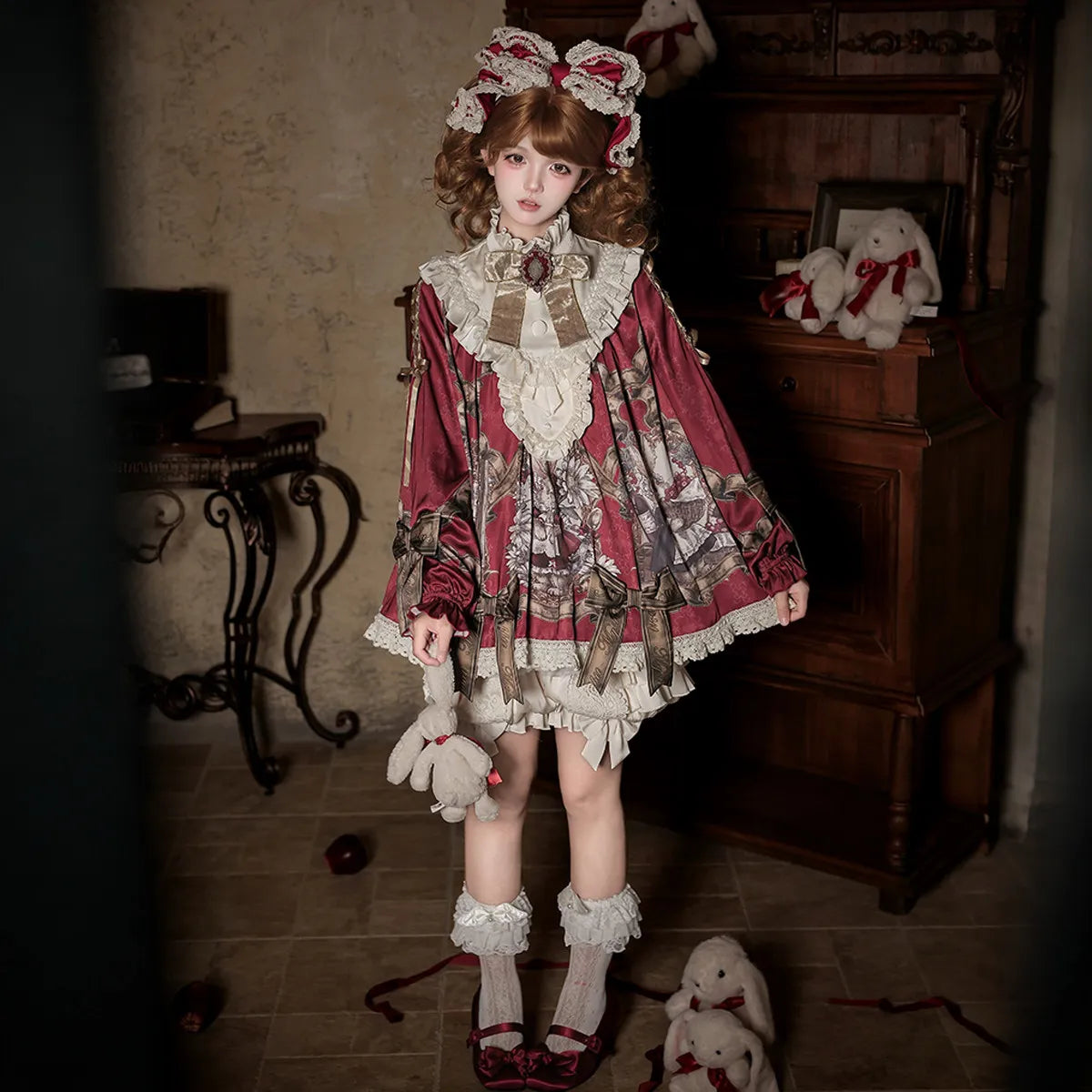 Women's Classical Doll-Style Lolita Set