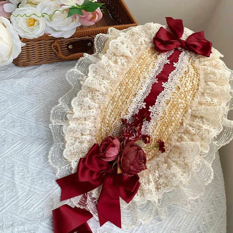 Women's Embroidered Doll Collar Big Swing Lolita Dress